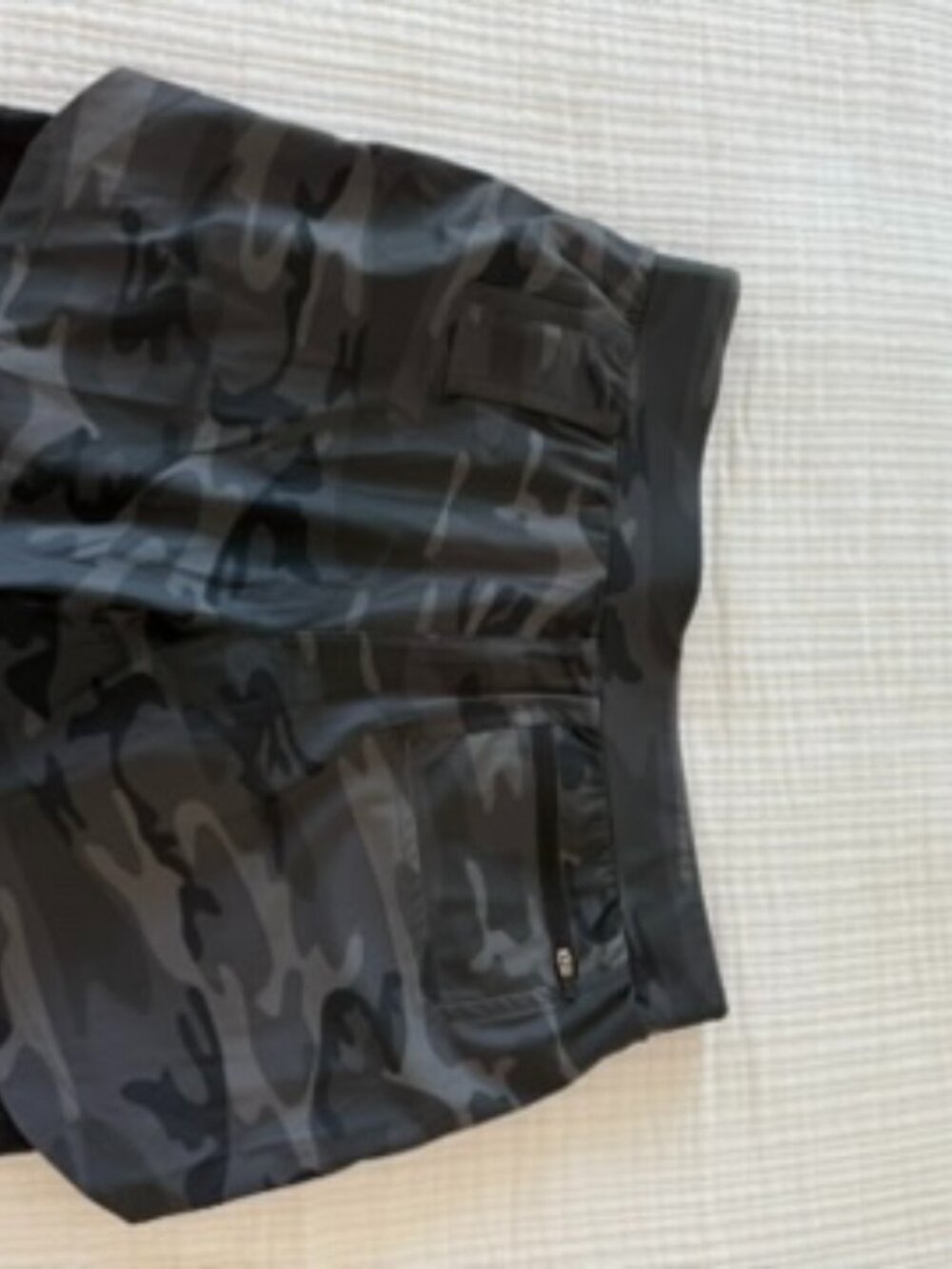 ASRV Tetra-Lite 5in Liner Shorts Black Camo Men’s M NWT